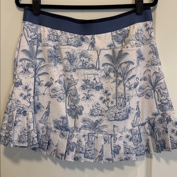 Lady Hagen Scenic Print bottom pleated skort - large - Picture 2 of 4